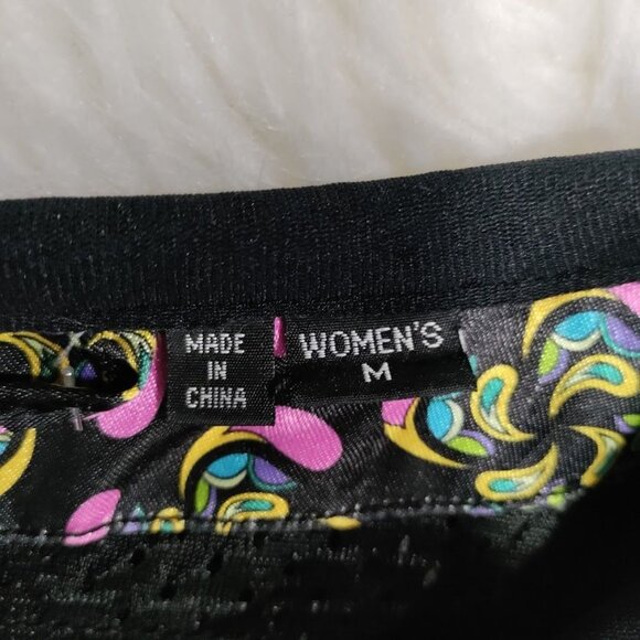 NWT Joe Rocket Black Paisley Accent Zippered Pockets Riding Vest Women's Size M - Picture 9 of 14